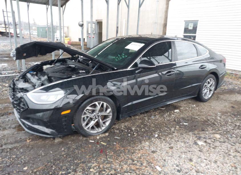 Photo 2 of 2021 Hyundai Sonata SEL (VIN 5NPEL4JAXMH094568)