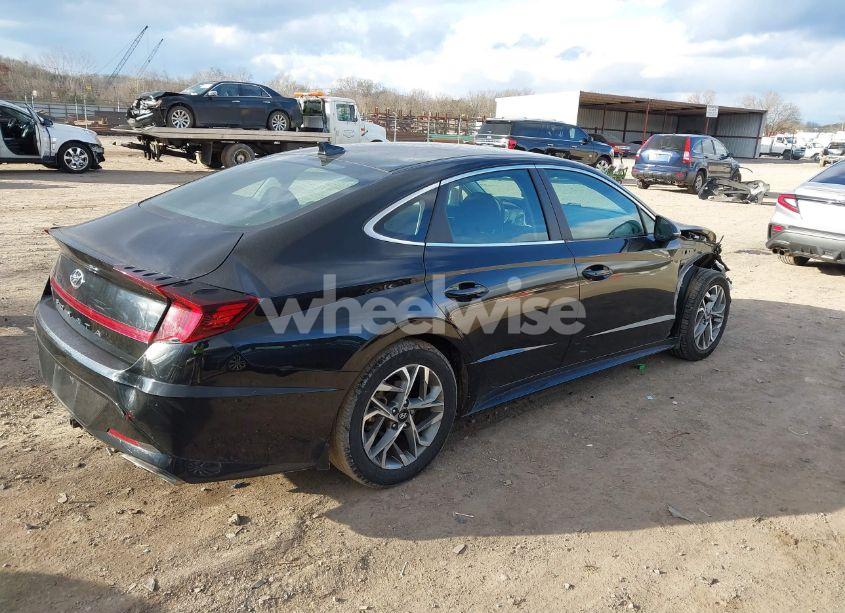 Photo 4 of 2021 Hyundai Sonata SEL (VIN 5NPEL4JAXMH107397)