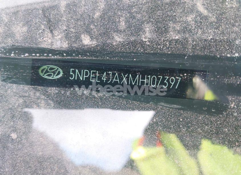 Photo 9 of 2021 Hyundai Sonata SEL (VIN 5NPEL4JAXMH107397)