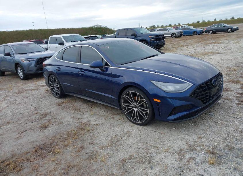 2021 Hyundai Sonata SEL (VIN 5NPEL4JAXMH128542) main photo