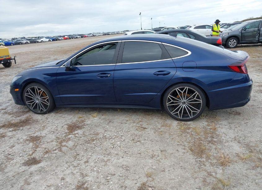 Photo 14 of 2021 Hyundai Sonata SEL (VIN 5NPEL4JAXMH128542)
