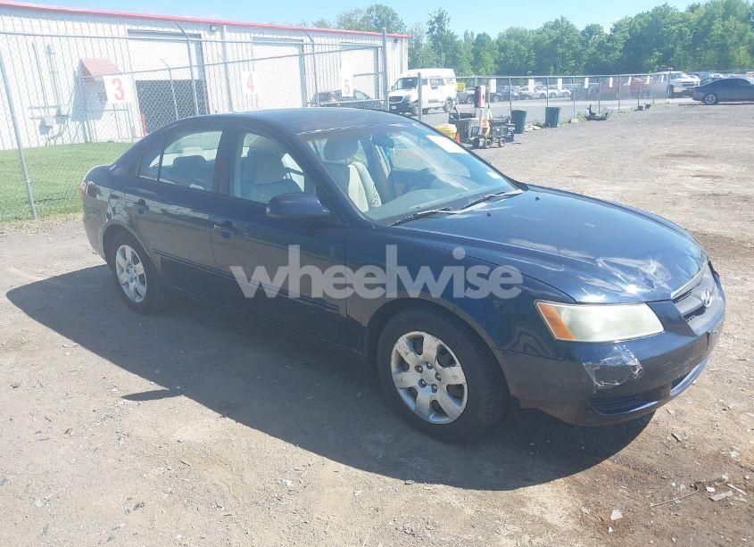 2007 Hyundai Sonata GLS (VIN 5NPET46C07H257744) main photo