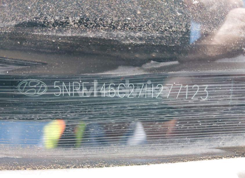 Photo 9 of 2007 Hyundai Sonata GLS (VIN 5NPET46C27H277123)