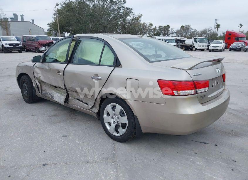 Photo 3 of 2008 Hyundai Sonata GLS (VIN 5NPET46C28H330985)