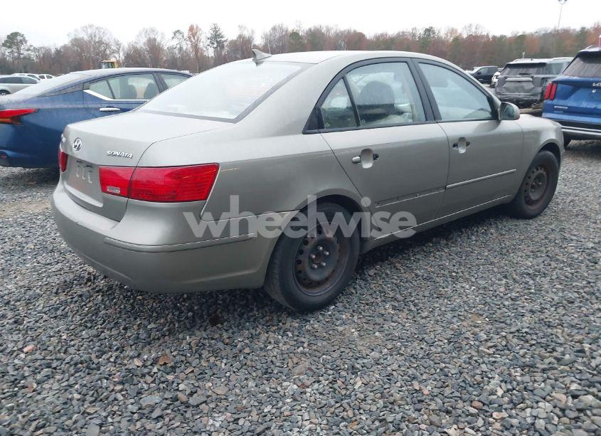 Photo 4 of 2009 Hyundai Sonata GLS (VIN 5NPET46C29H500845)