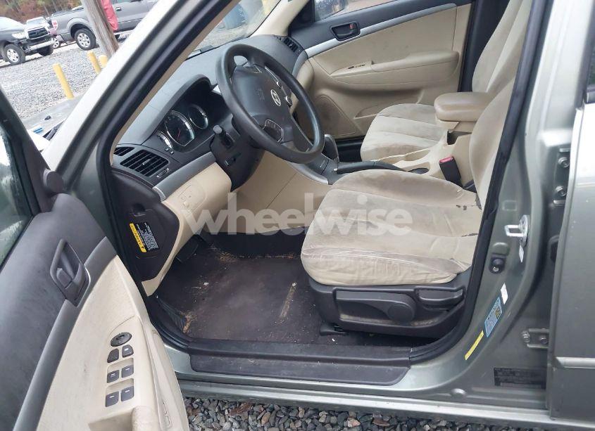 Photo 5 of 2009 Hyundai Sonata GLS (VIN 5NPET46C29H500845)