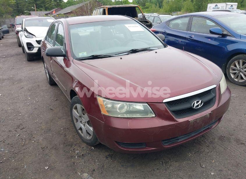 2007 Hyundai Sonata GLS (VIN 5NPET46C37H262498) main photo