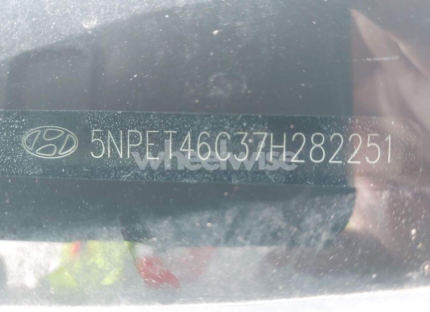 Photo 9 of 2007 Hyundai Sonata GLS (VIN 5NPET46C37H282251)