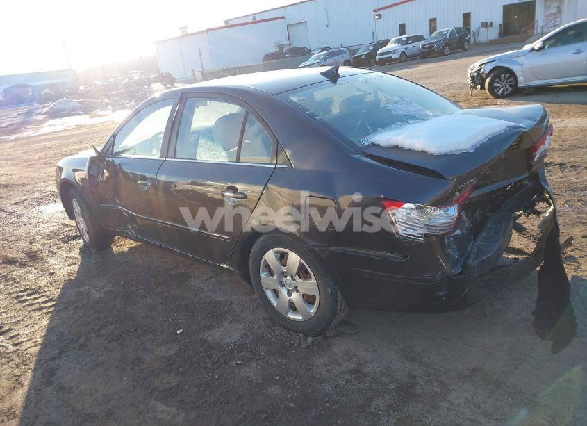 Photo 3 of 2009 Hyundai Sonata GLS (VIN 5NPET46C39H493436)