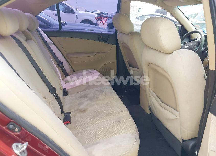 Photo 8 of 2009 Hyundai Sonata GLS (VIN 5NPET46C39H512258)