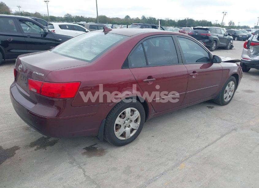 Photo 4 of 2009 Hyundai Sonata GLS (VIN 5NPET46C39H536947)