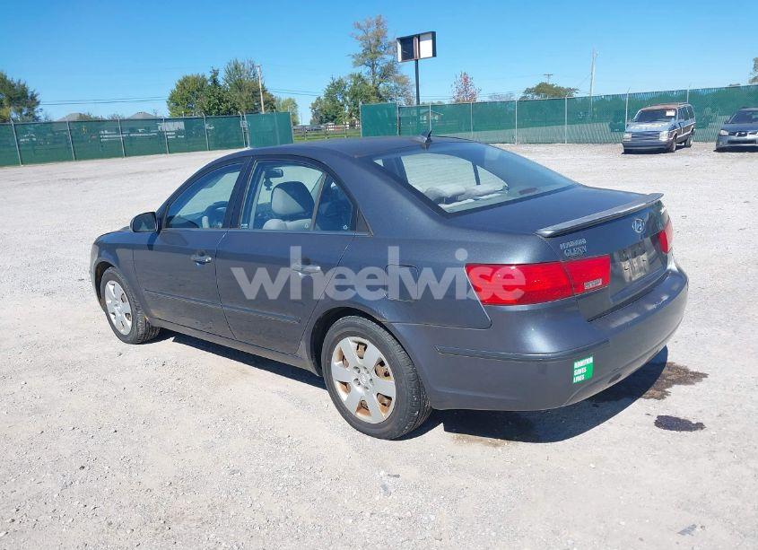 Photo 3 of 2009 Hyundai Sonata GLS (VIN 5NPET46C49H447615)