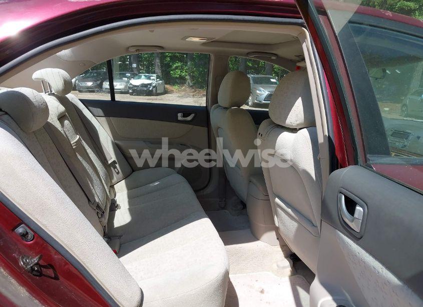 Photo 8 of 2007 Hyundai Sonata GLS (VIN 5NPET46C57H223749)