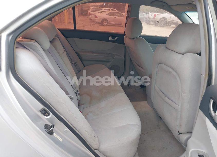 Photo 8 of 2008 Hyundai Sonata GLS (VIN 5NPET46C68H372561)