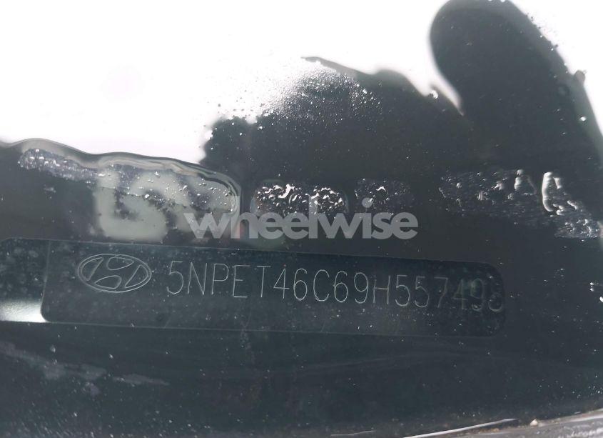 Photo 12 of 2009 Hyundai Sonata GLS (VIN 5NPET46C69H557498)