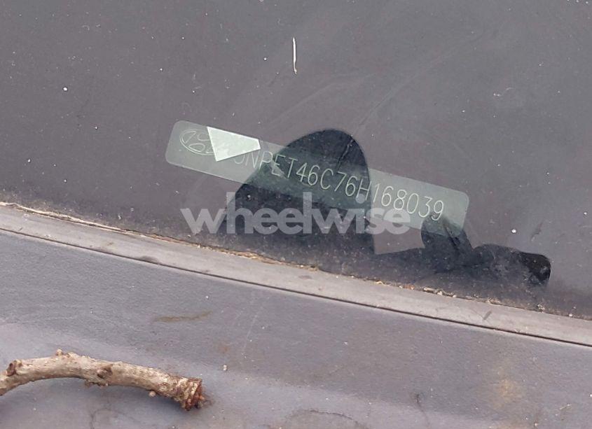 Photo 9 of 2006 Hyundai Sonata GL (VIN 5NPET46C76H168039)