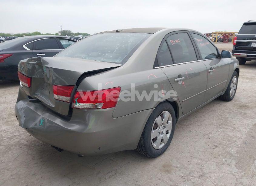 Photo 4 of 2008 Hyundai Sonata GLS (VIN 5NPET46C88H381648)