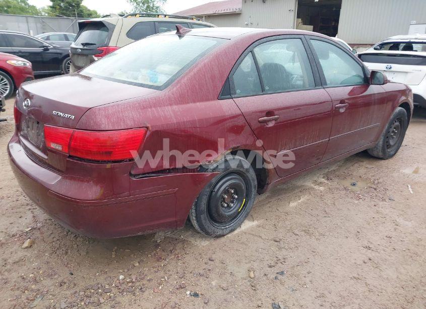 Photo 4 of 2009 Hyundai Sonata GLS (VIN 5NPET46C89H465986)