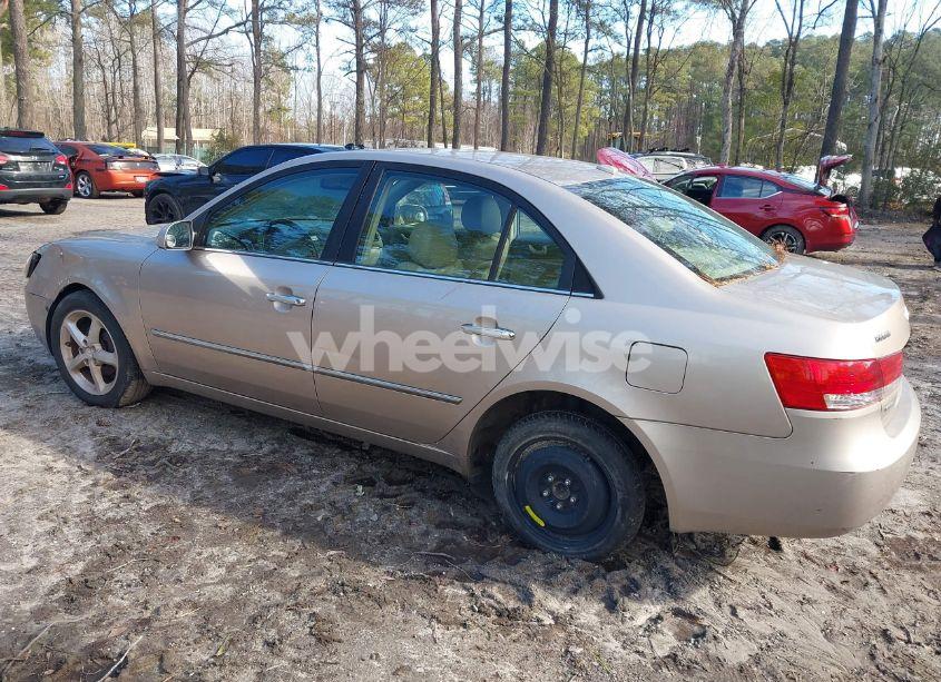 Photo 3 of 2008 Hyundai Sonata LIMITED/SE (VIN 5NPEU46C08H320078)