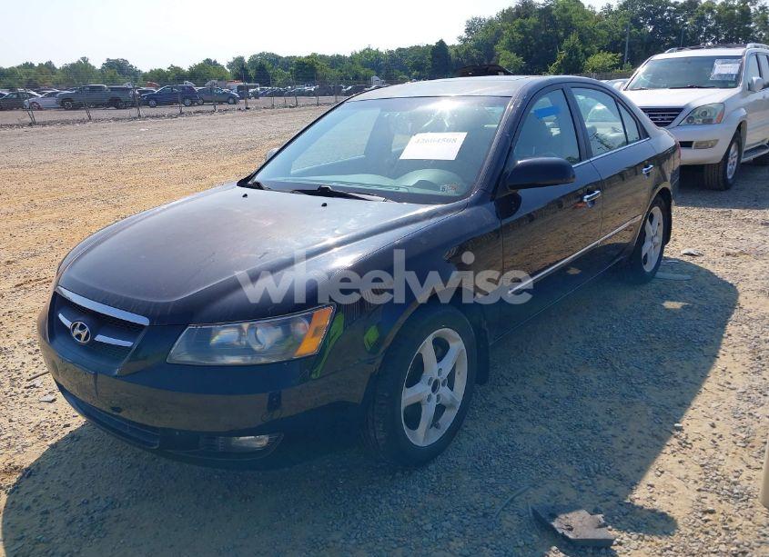 Photo 2 of 2008 Hyundai Sonata LIMITED/SE (VIN 5NPEU46C28H363210)