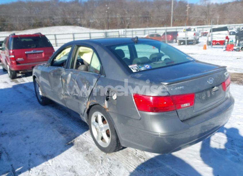 Photo 3 of 2009 Hyundai Sonata SE (VIN 5NPEU46C29H500065)