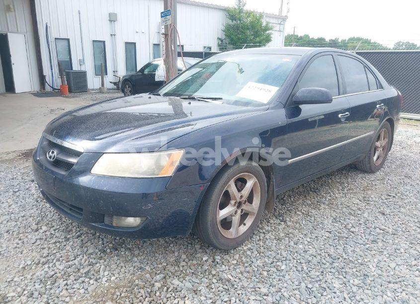 Photo 2 of 2008 Hyundai Sonata LIMITED/SE (VIN 5NPEU46C38H349381)