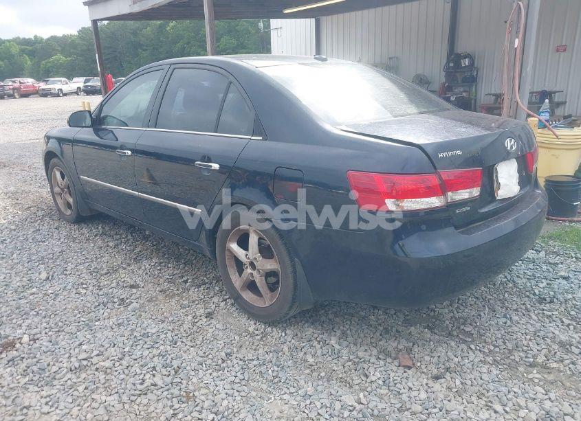 Photo 3 of 2008 Hyundai Sonata LIMITED/SE (VIN 5NPEU46C38H349381)