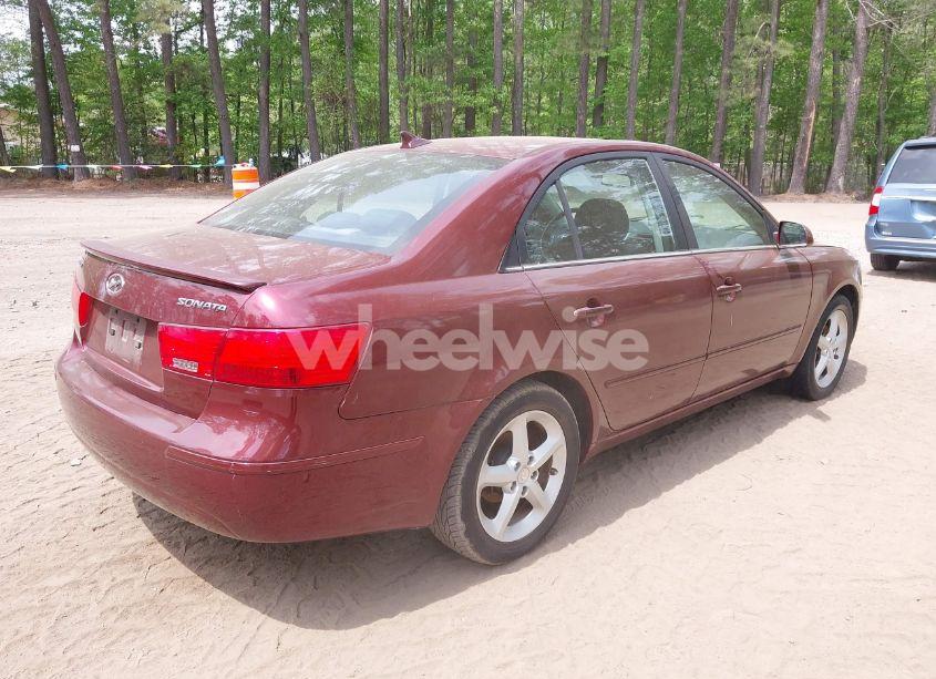 Photo 4 of 2009 Hyundai Sonata SE (VIN 5NPEU46C39H488623)