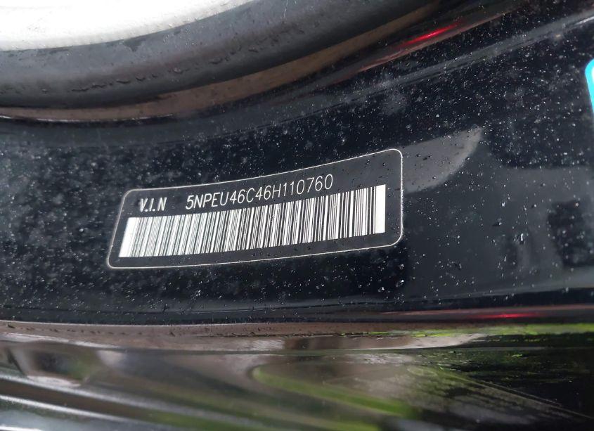 Photo 9 of 2006 Hyundai Sonata GLS (VIN 5NPEU46C46H110760)