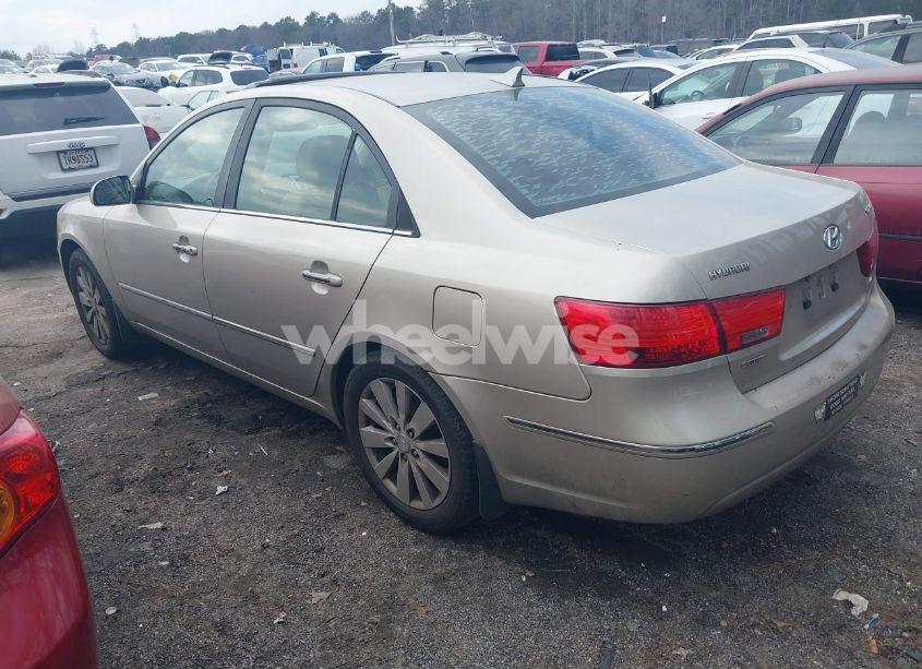 Photo 3 of 2009 Hyundai Sonata LIMITED (VIN 5NPEU46C49H423246)