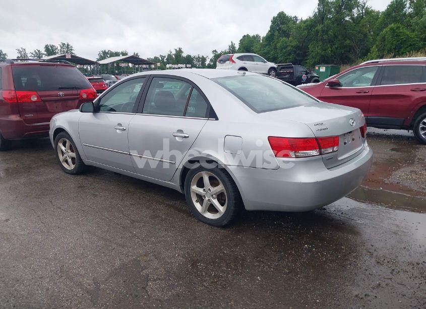 Photo 3 of 2008 Hyundai Sonata LIMITED/SE (VIN 5NPEU46C58H307049)