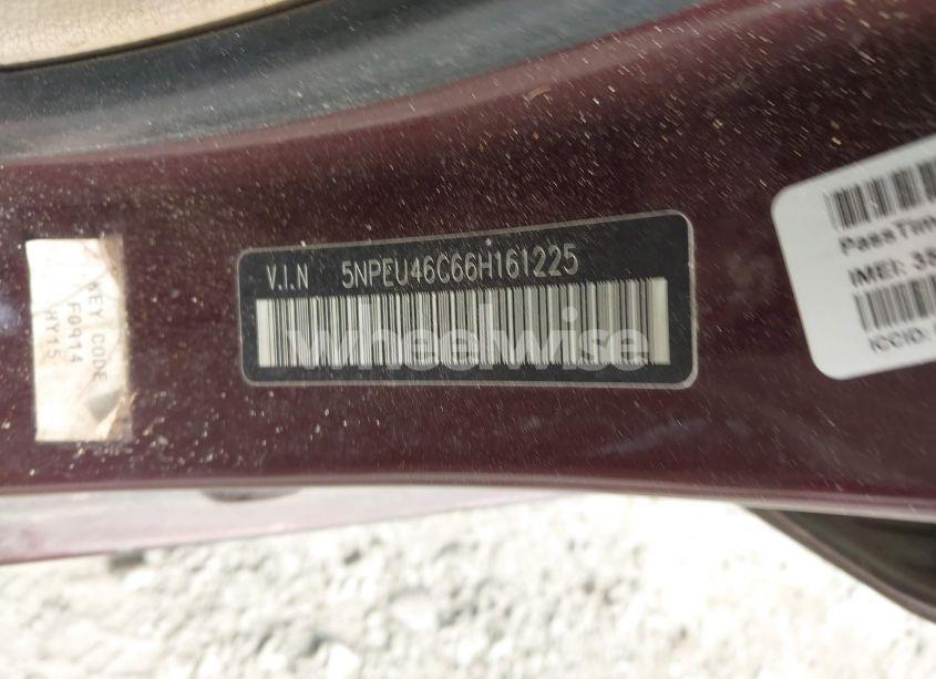 Photo 9 of 2006 Hyundai Sonata GLS (VIN 5NPEU46C66H161225)