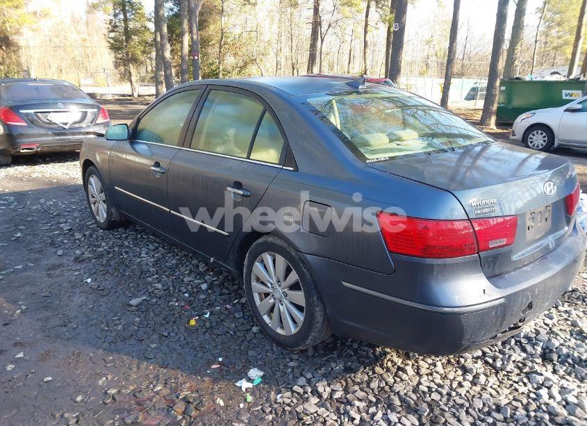 Photo 3 of 2009 Hyundai Sonata LIMITED (VIN 5NPEU46C69H406349)