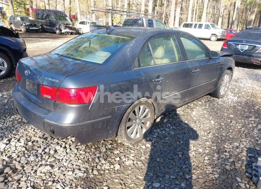 Photo 4 of 2009 Hyundai Sonata LIMITED (VIN 5NPEU46C69H406349)