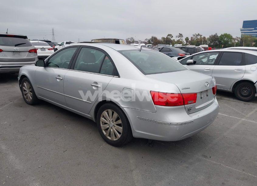 Photo 3 of 2009 Hyundai Sonata LIMITED (VIN 5NPEU46C89H492974)