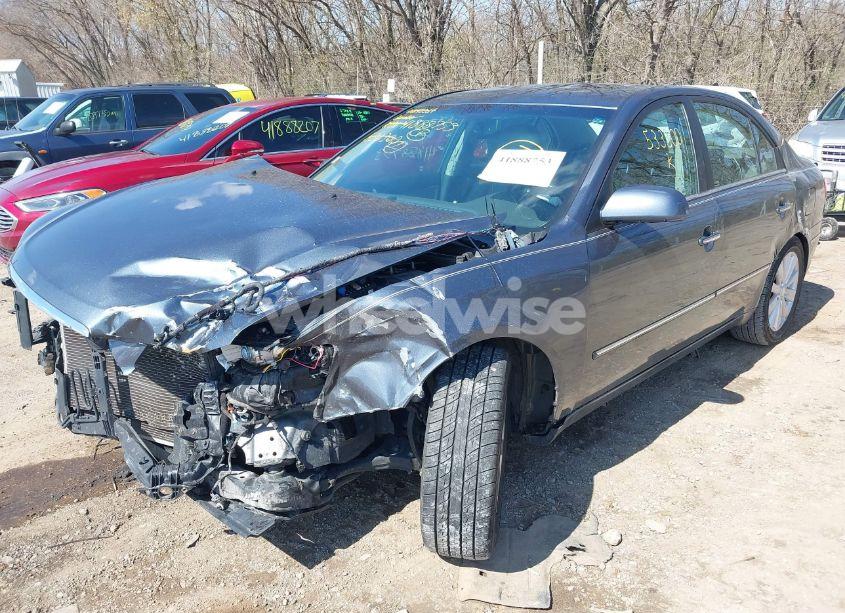 Photo 2 of 2009 Hyundai Sonata LIMITED (VIN 5NPEU46C89H533300)