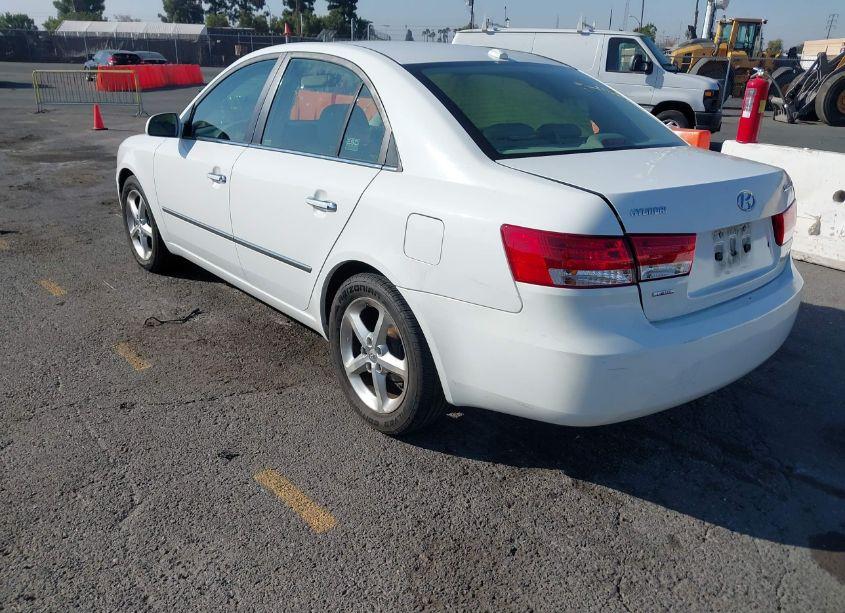 Photo 3 of 2008 Hyundai Sonata LIMITED/SE (VIN 5NPEU46C98H306602)