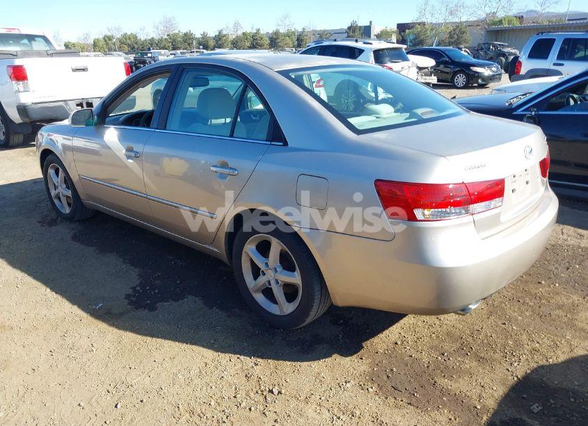 Photo 3 of 2006 Hyundai Sonata GLS V6/LX V6 (VIN 5NPEU46F06H018622)