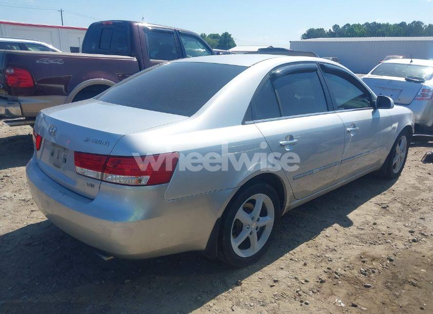Photo 4 of 2006 Hyundai Sonata GLS V6/LX V6 (VIN 5NPEU46F06H039664)