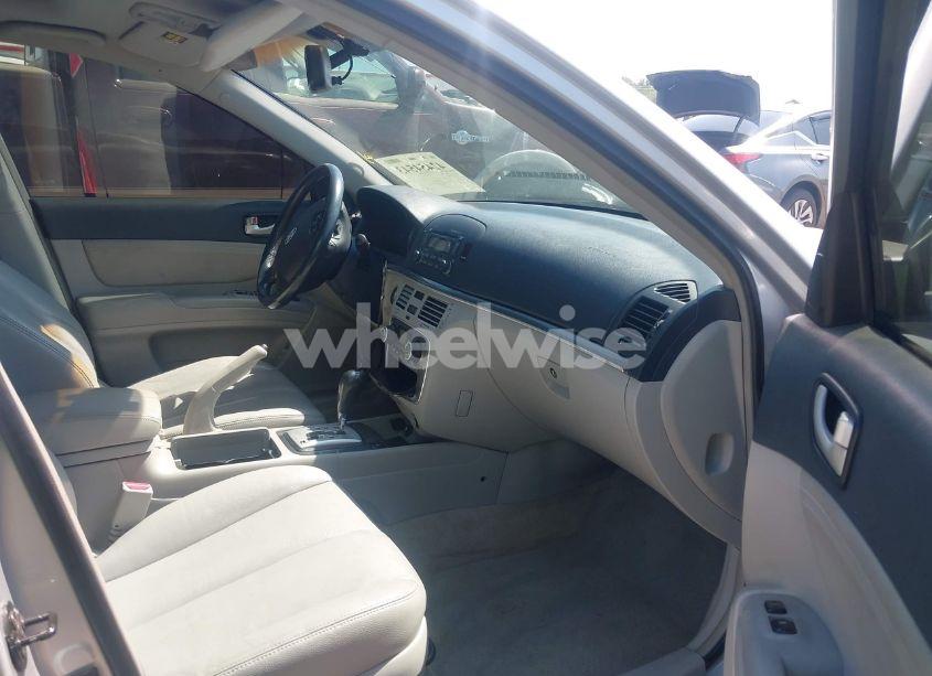 Photo 5 of 2006 Hyundai Sonata GLS V6/LX V6 (VIN 5NPEU46F06H039664)