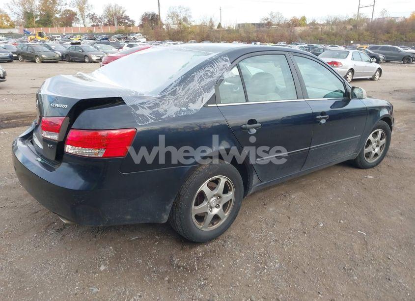 Photo 4 of 2006 Hyundai Sonata GLS V6/LX V6 (VIN 5NPEU46F06H115335)