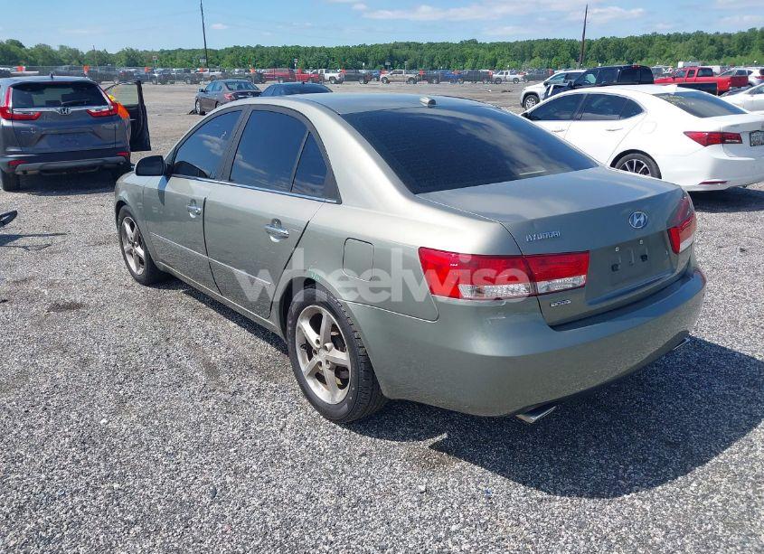 Photo 3 of 2008 Hyundai Sonata LIMITED V6/SE V6 (VIN 5NPEU46F08H311066)