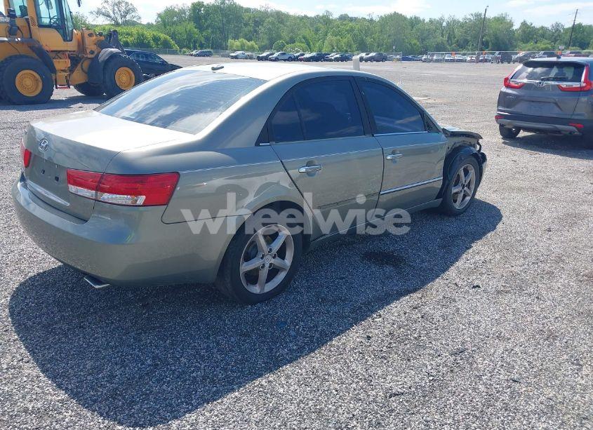 Photo 4 of 2008 Hyundai Sonata LIMITED V6/SE V6 (VIN 5NPEU46F08H311066)