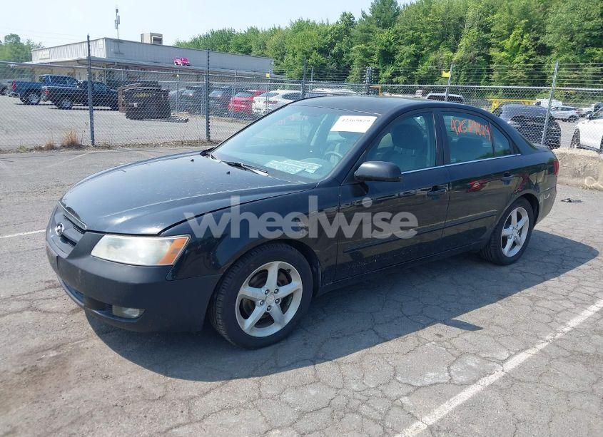 Photo 2 of 2008 Hyundai Sonata LIMITED V6/SE V6 (VIN 5NPEU46F08H391887)