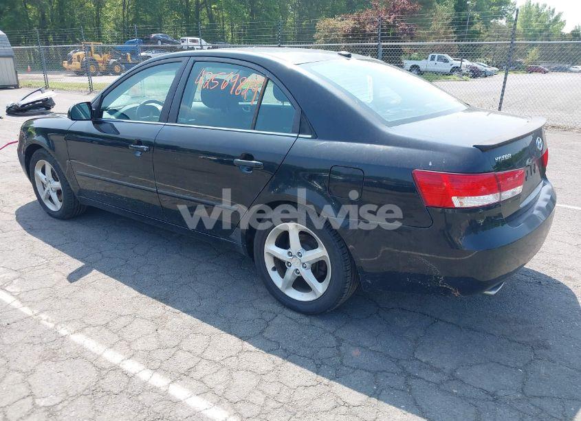 Photo 3 of 2008 Hyundai Sonata LIMITED V6/SE V6 (VIN 5NPEU46F08H391887)