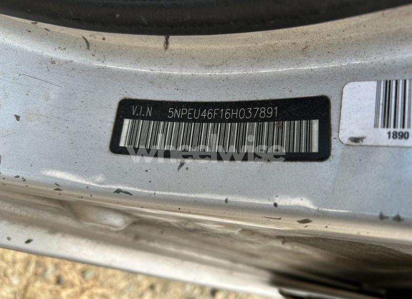 Photo 9 of 2006 Hyundai Sonata (VIN 5NPEU46F16H037891)