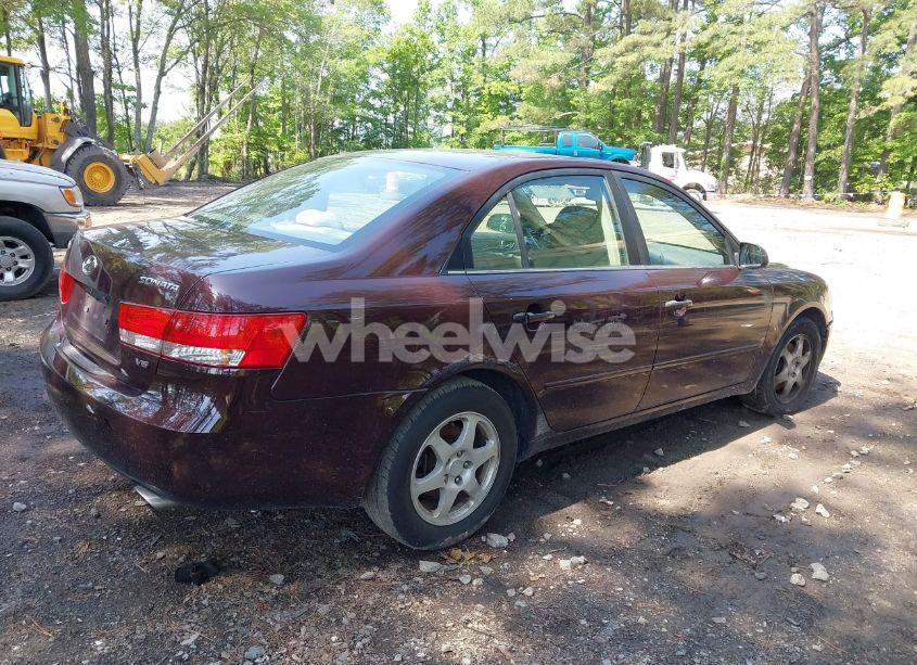 Photo 4 of 2006 Hyundai Sonata GLS V6/LX V6 (VIN 5NPEU46F16H071071)