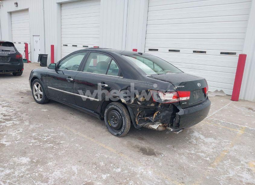 Photo 3 of 2008 Hyundai Sonata LIMITED V6/SE V6 (VIN 5NPEU46F18H369915)