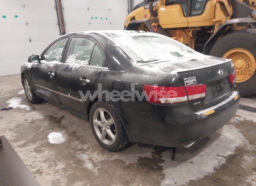 Photo 3 of 2008 Hyundai Sonata LIMITED V6/SE V6 (VIN 5NPEU46F18H400497)