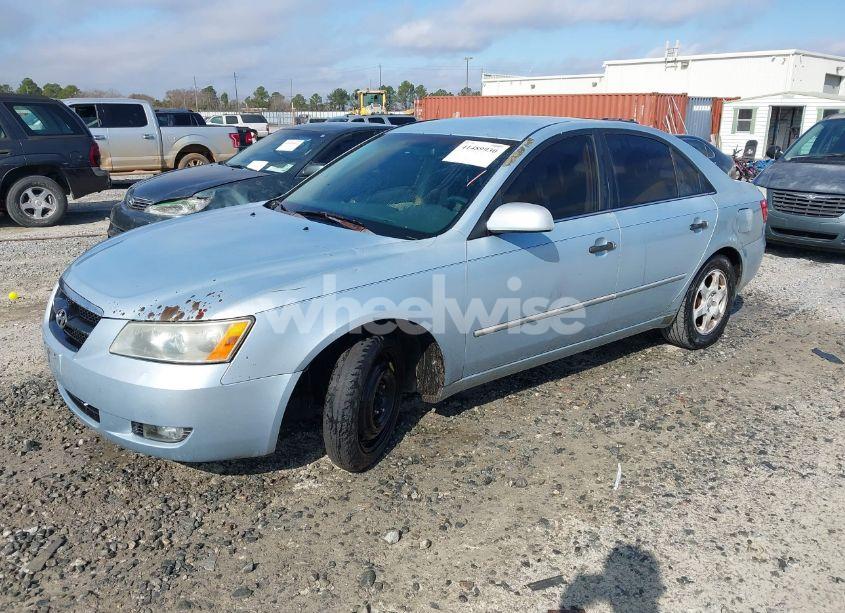 Photo 2 of 2006 Hyundai Sonata GLS V6/LX V6 (VIN 5NPEU46F26H093516)